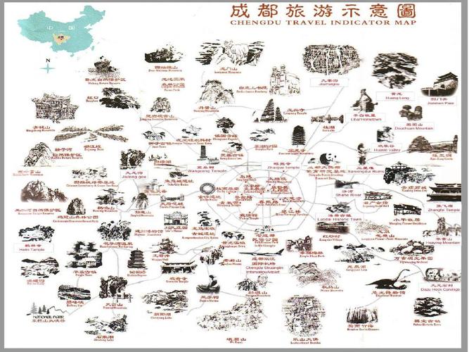 成都景点区域分布（成都景点区有哪些?）