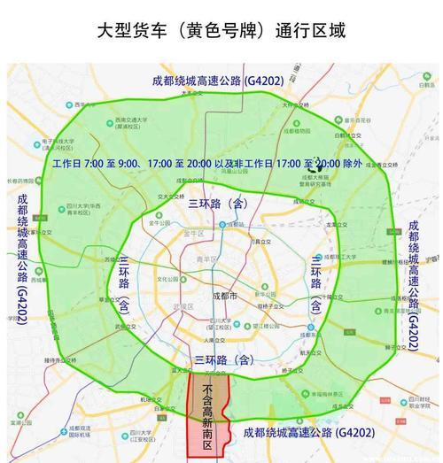 成都限号通行区域（成都限号通行怎么处罚）