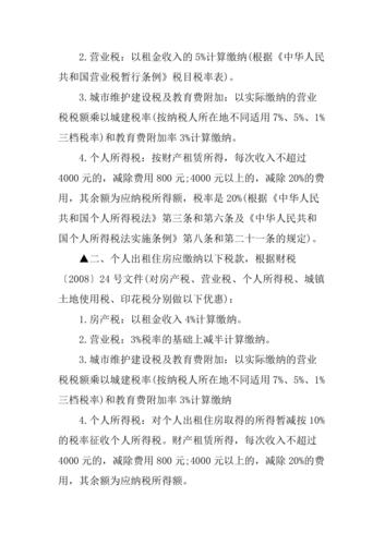 成都市个人出租房屋-成都市个人出租房屋税收征收管理办法